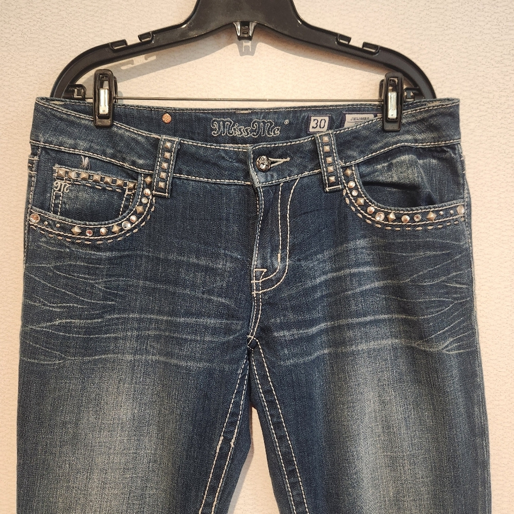 Miss Me Bootcut Jeans Size 30 - Picture 3 of 6